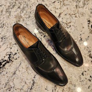 Santoni Black Split Toe High Quality Dress Shoes 11.5 D